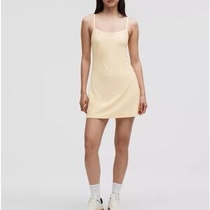 NWT Lululemon Butter Yellow Align Dress